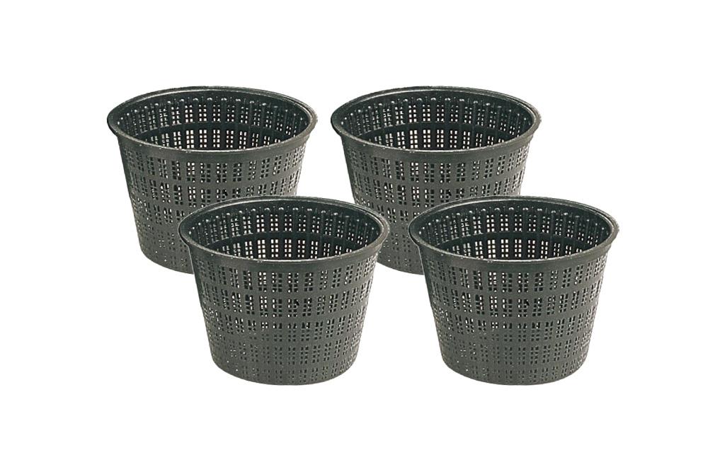 Pflanzenkorb rund 13 cm, 4 Stk.Pflanzkorb