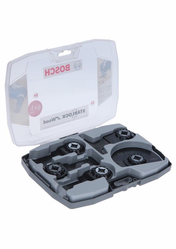 Bosch 2608664623 Starlock set hout 6 1 (7 stuks)