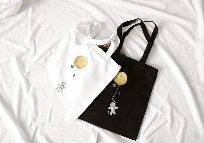 Cady - Canvas Tote Bag met print