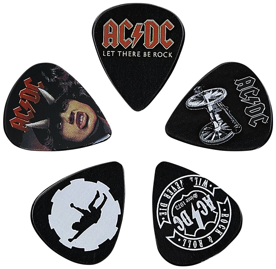 Highway / For Those / Let There | AC/DC Lot de médiators