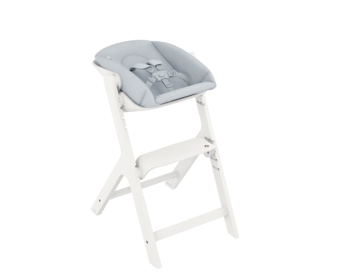 Nesta Hochstuhl 3.5 - 99 Y   15 - 110 kg    Hält ein Leben lang |    Einzigartige, nach hinten verstellbare Rückenlehne |    Langlebig und nachhaltig |    Modernes Design |