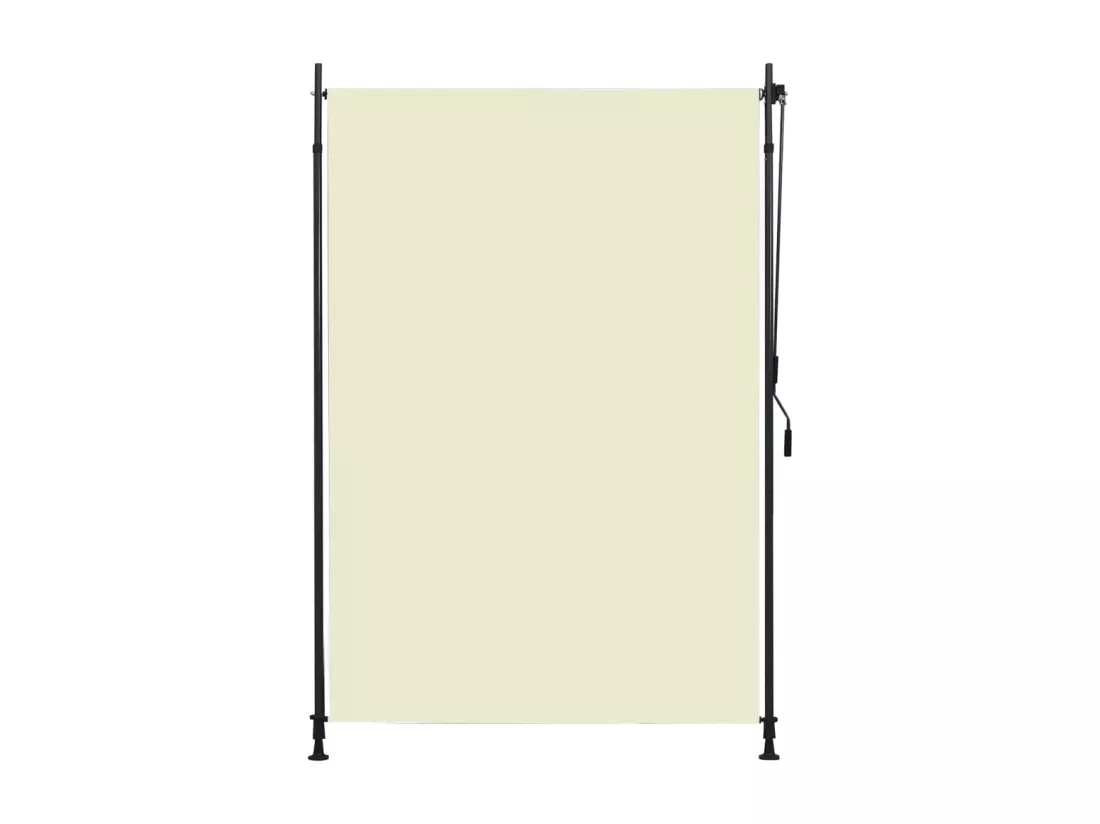Store roulant d'extérieur 150 x 270 cm Crème
