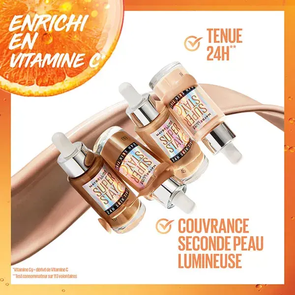 Maybelline New York Superstay 24H Skint Tint Fluid Complexion nº 31 30ml