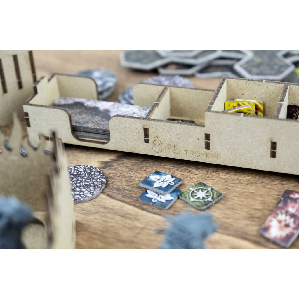 Rangement pour Boîte Dicetroyers - Le Seigneur des Anneaux - Voyages en Terre du Milieu (Extensions)