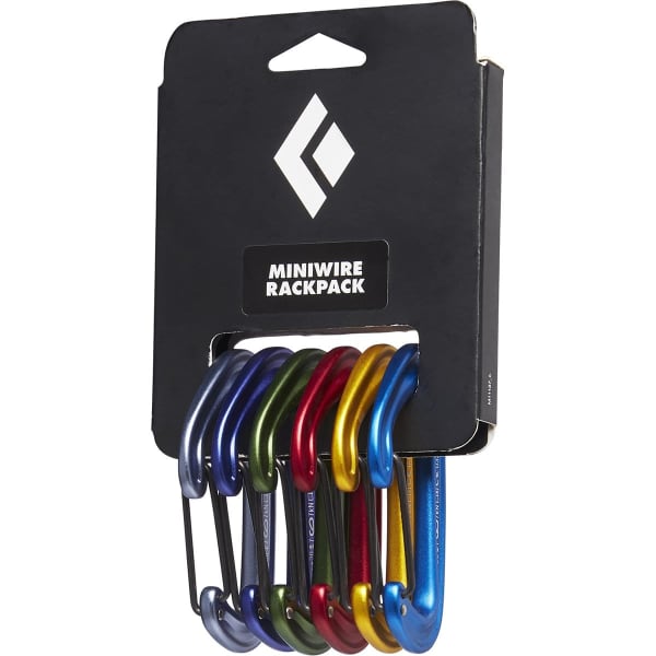 Mousqueton escalade BLACK DIAMOND MINIWIRE RACKPACK