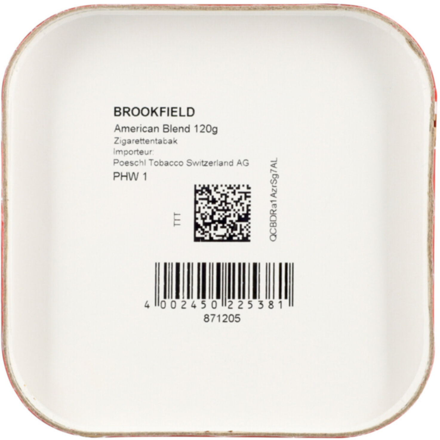 Brookfield Tabak American Blend