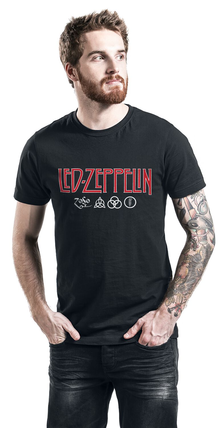 Logo & Symbols | Led Zeppelin T-Shirt Manches courtes