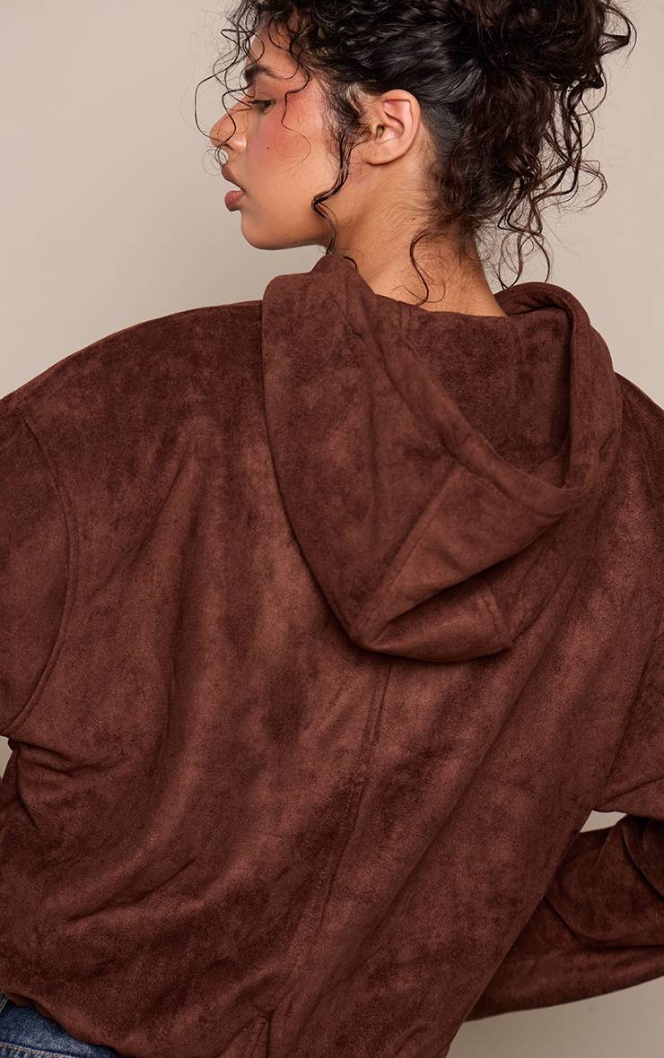 Dark Chocolate Veste À Casynthétiqueche En Synthétique