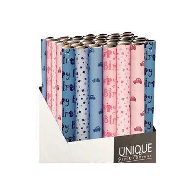 Kiub - emballage cadeau - 70 cm x 1.5 m - disponible en différents coloris