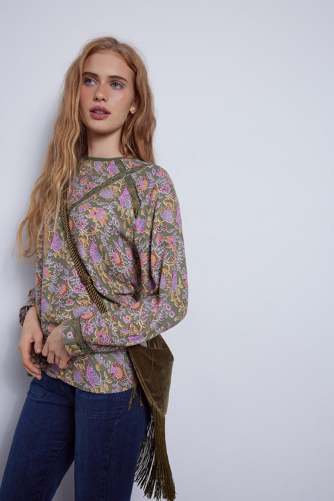 Blusa de renda