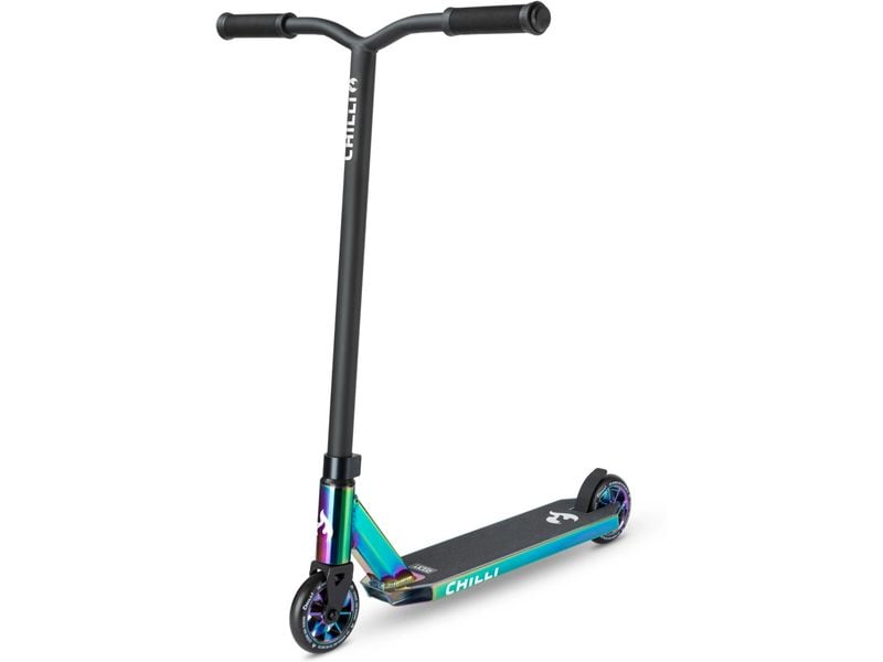Chilli Stuntscooter Pro Rocky Neochrome Scooter für Skate-Park