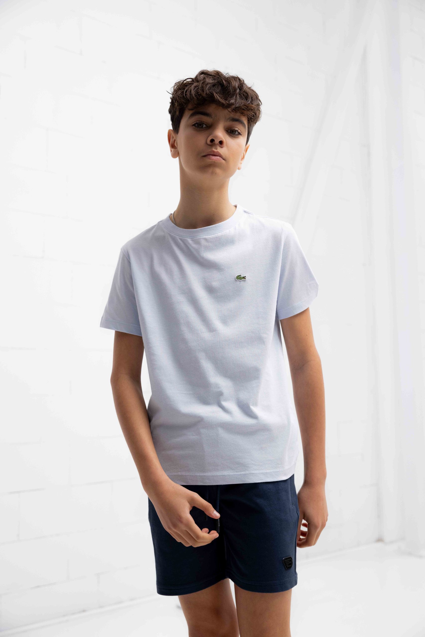 Lacoste Small Logo T-Shirt Kids Lichtblauw