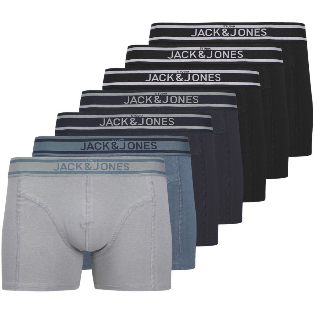 Køb Jack & Jones Junior Black Jacjohn Solid Trunks 7 Pak Jnr