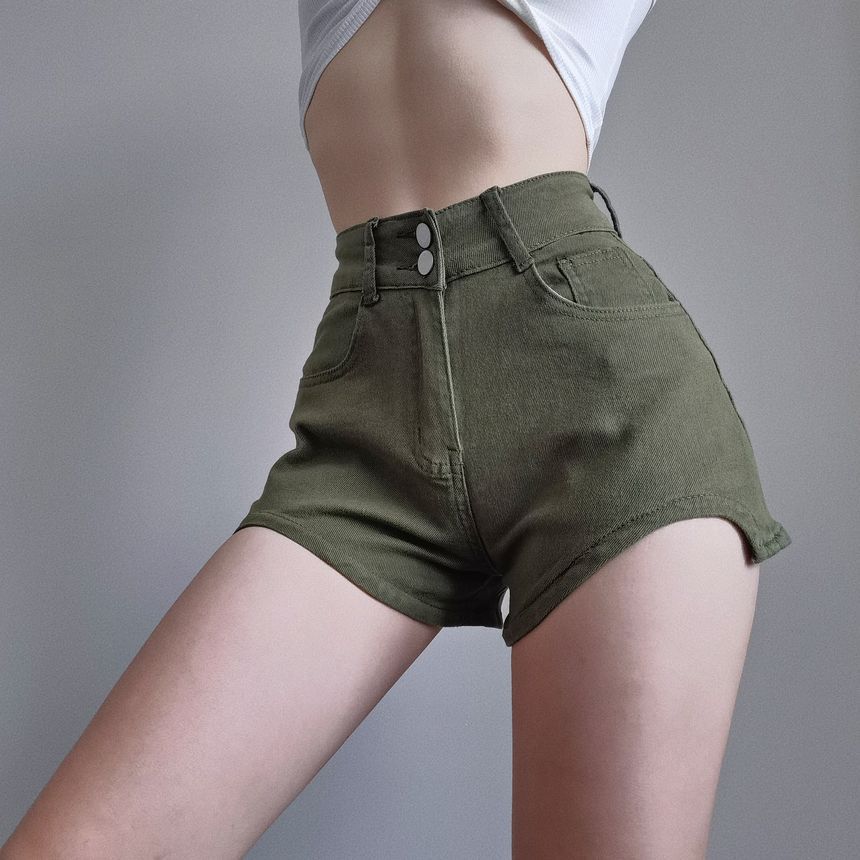 Girls Supply - Hoge taille denim hotpants