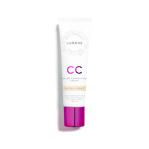 Lumene CC Color Correcting Cream SPF 20, Ultra Light