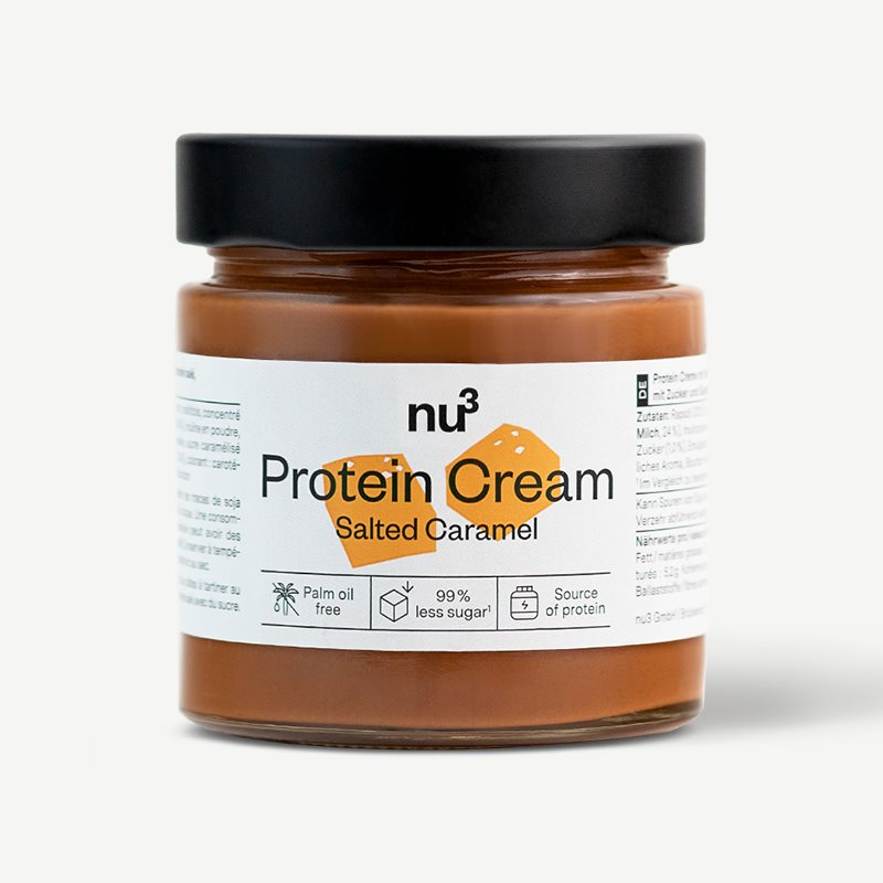 Nu3 Protein Creme<br>200 g, Glas, Salted Caramel
