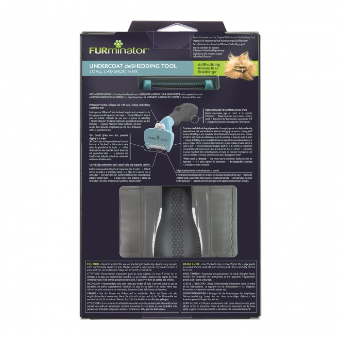 Brosse Furminator poils courts