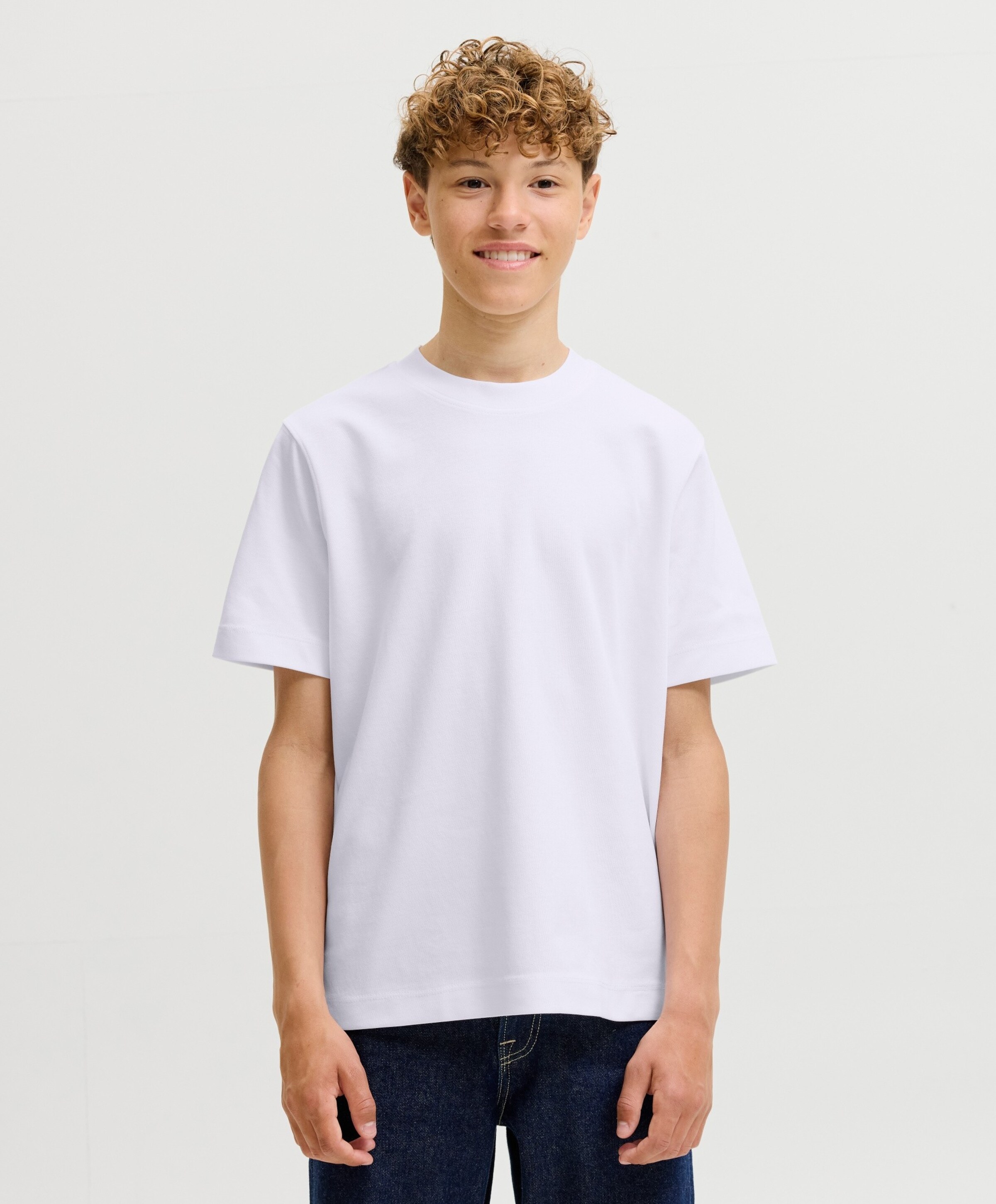 Jack & Jones Jongens T-shirt wit