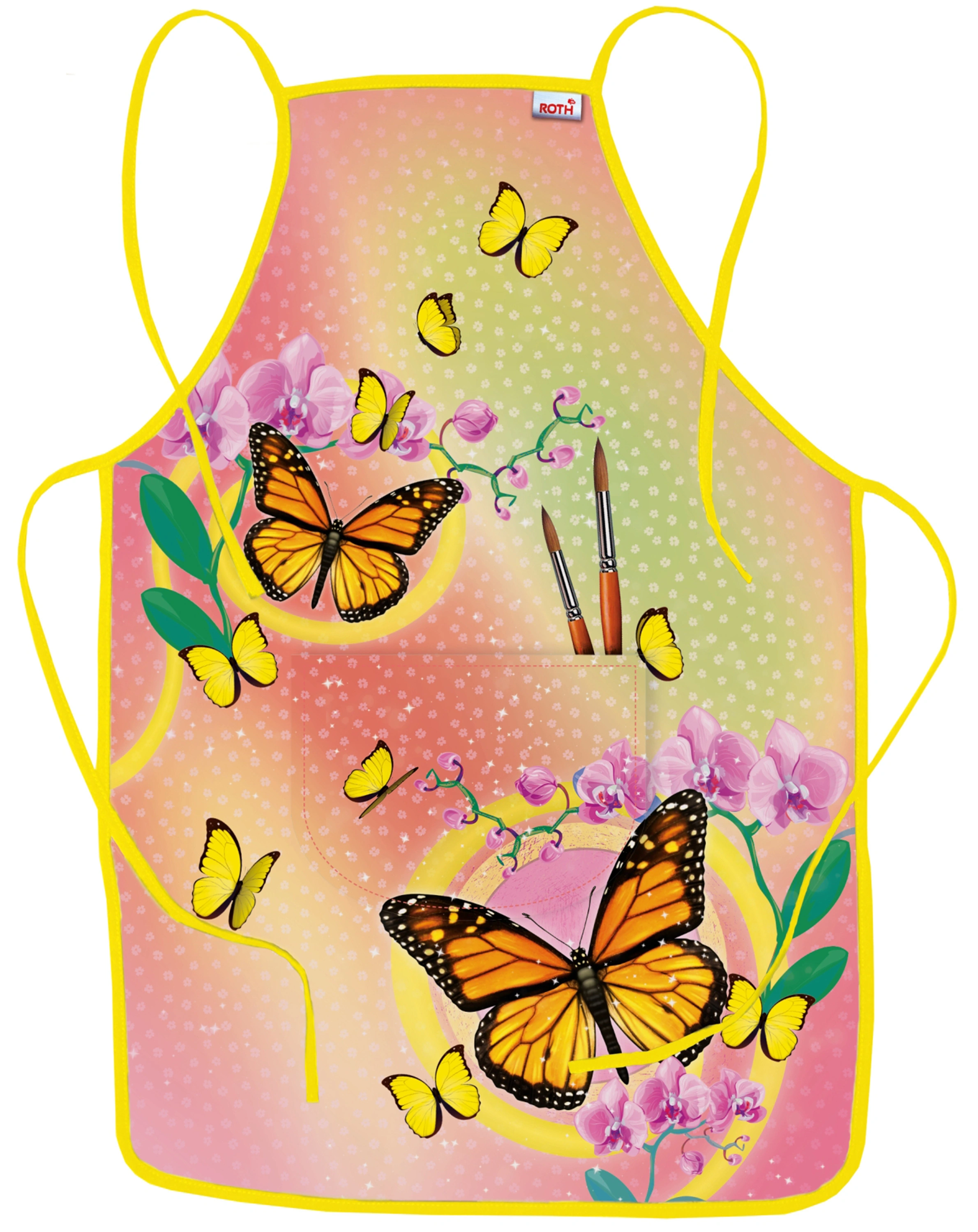 Kinderschürze SCHMETTERLING in bunt
