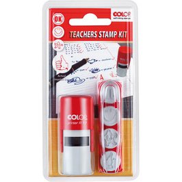 Tampon pour enseignant 'Teachers Stamp Kit', 4 motifs