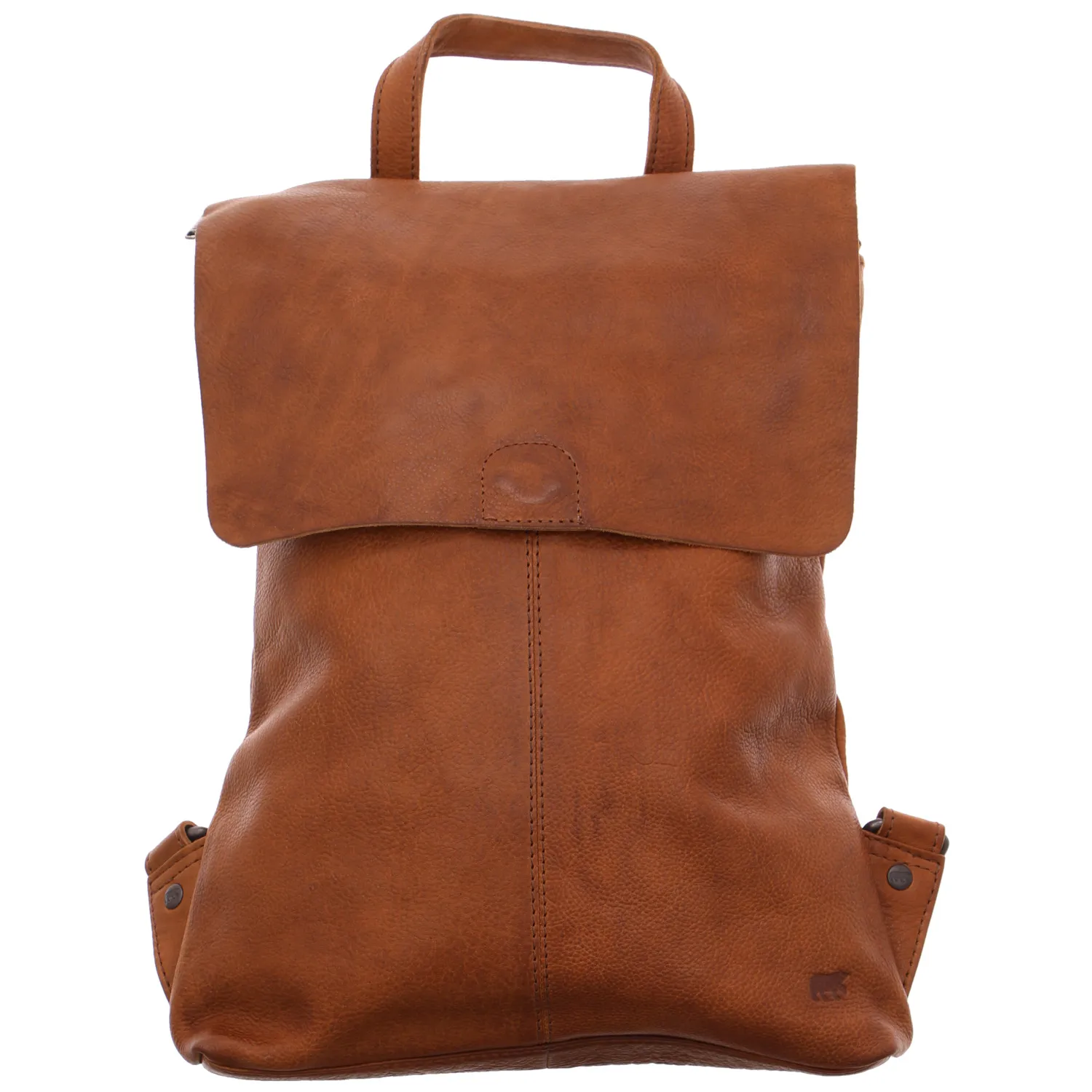 BEAR DESIGN Rucksack Cognac Leder