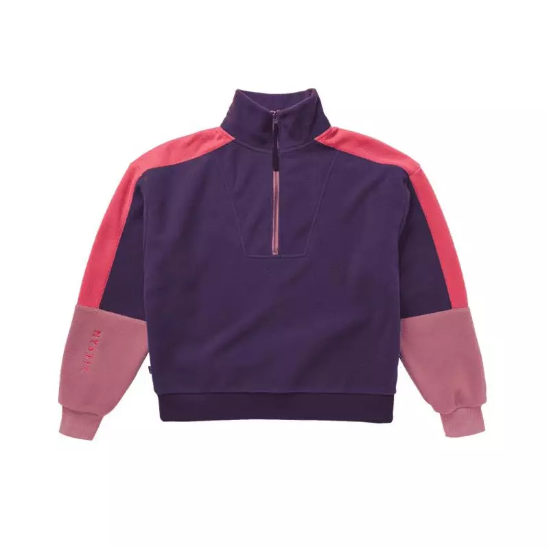 Sweat femme MYSTIC The Heat Zip Up Deep Purple