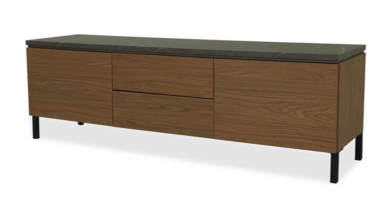 Tv-meubel Vario - Warwick B150 x D40 x H48 cm