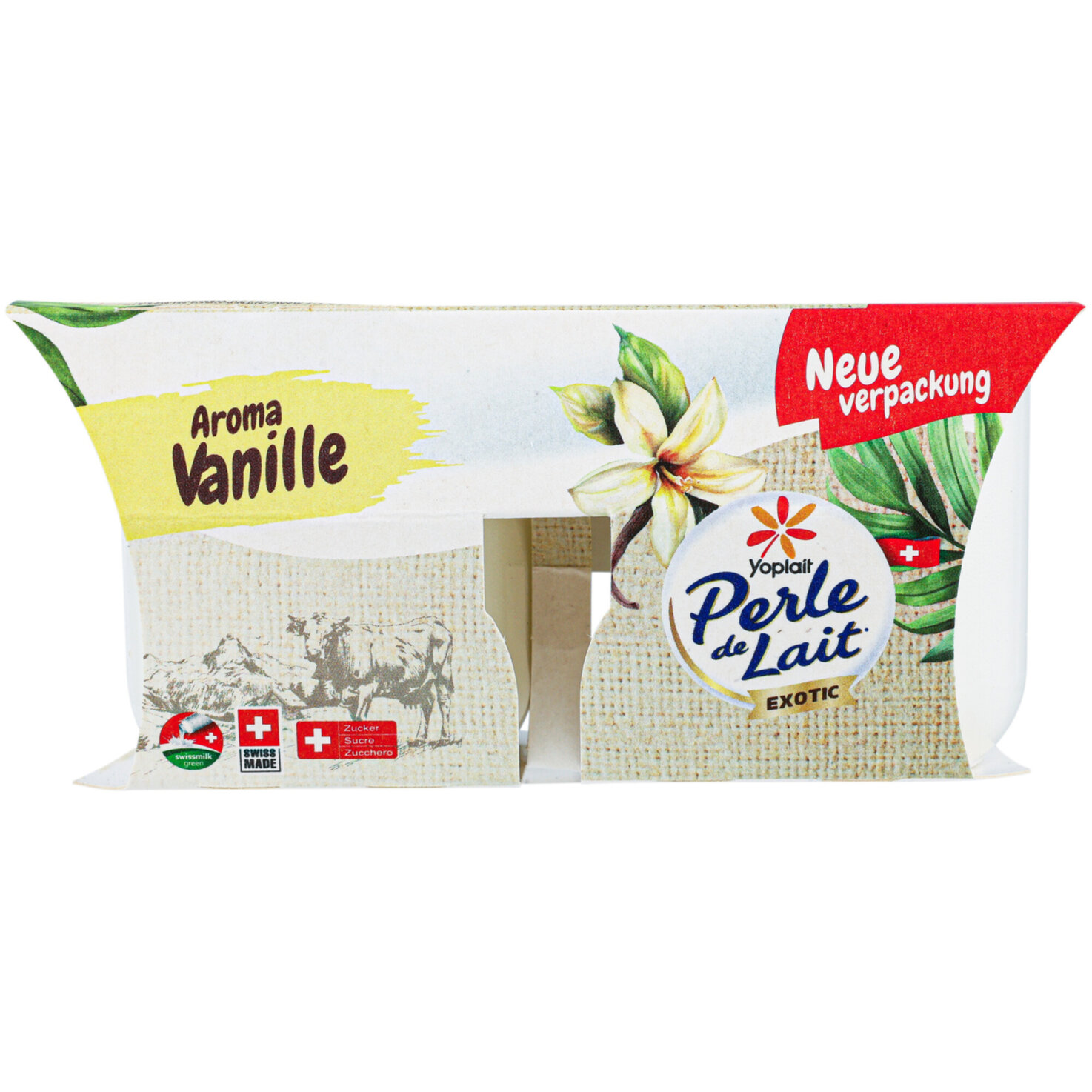 Yoplait Joghurt Perle de lait Vanille 4x125g