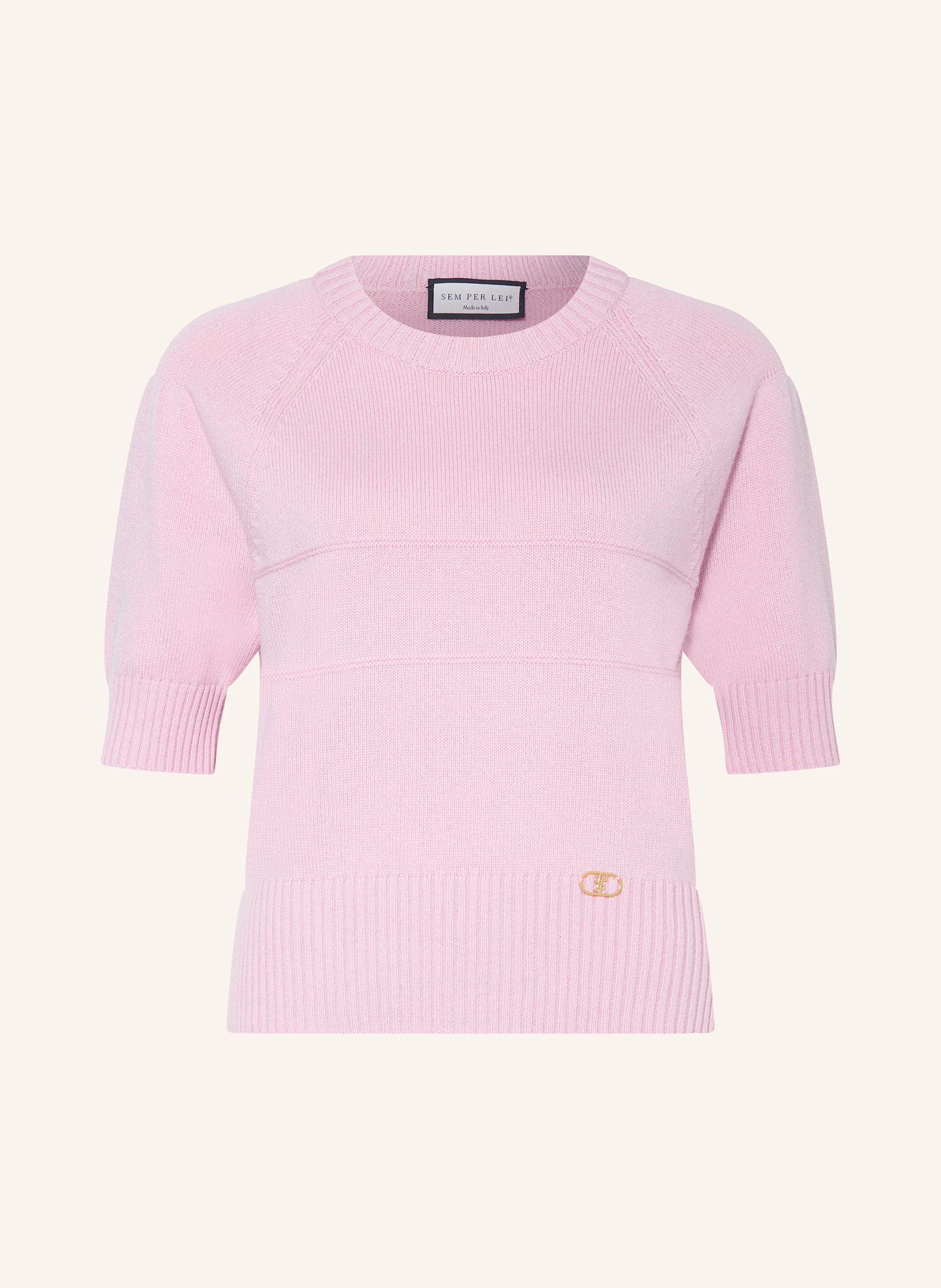 SEM PER LEI Strickshirt mit Cashmere