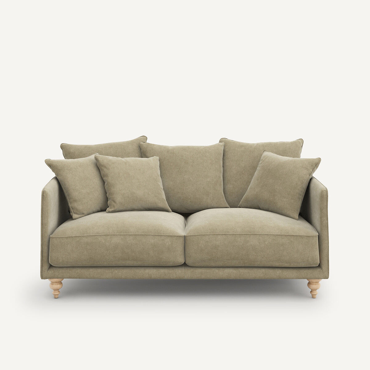 AM.PM<br>Banco compacto lavado com pedra fluweel, Lazare