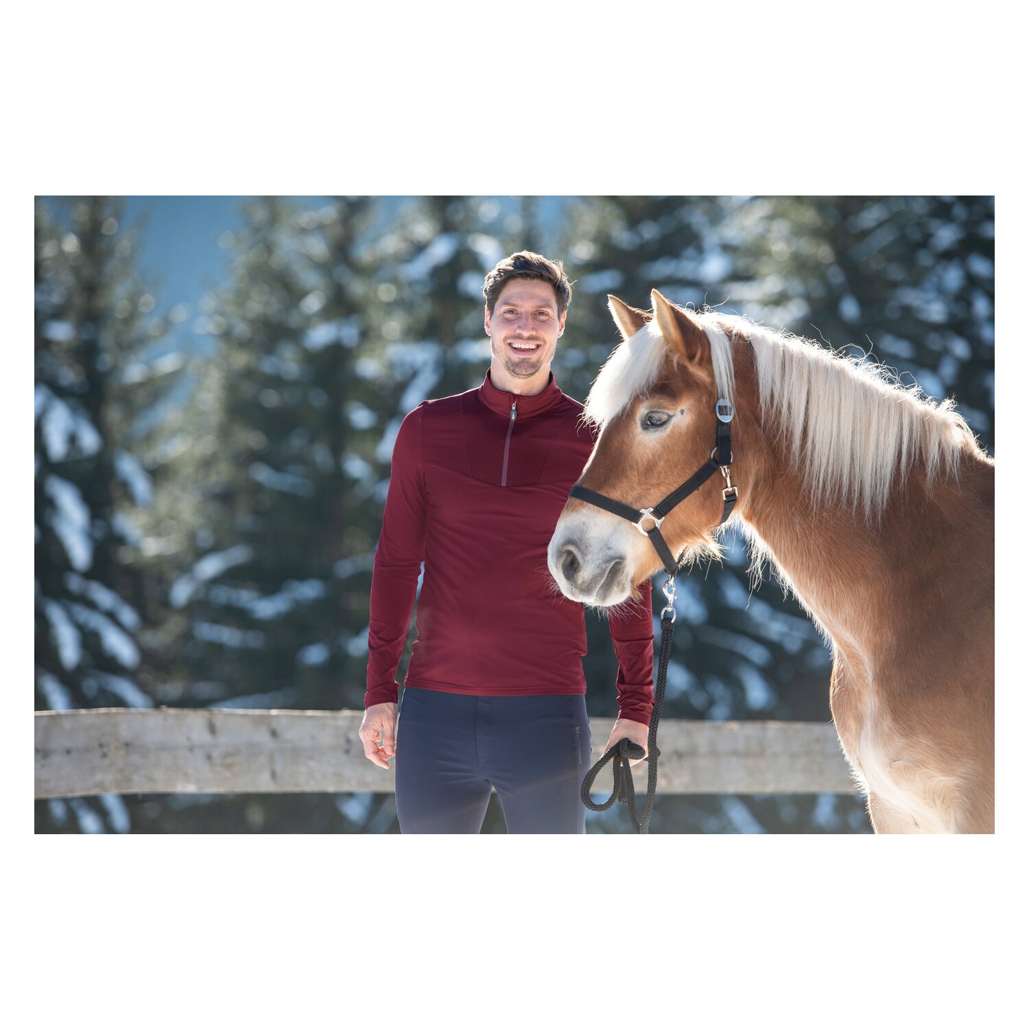 black forest Funktionsshirt - cherry