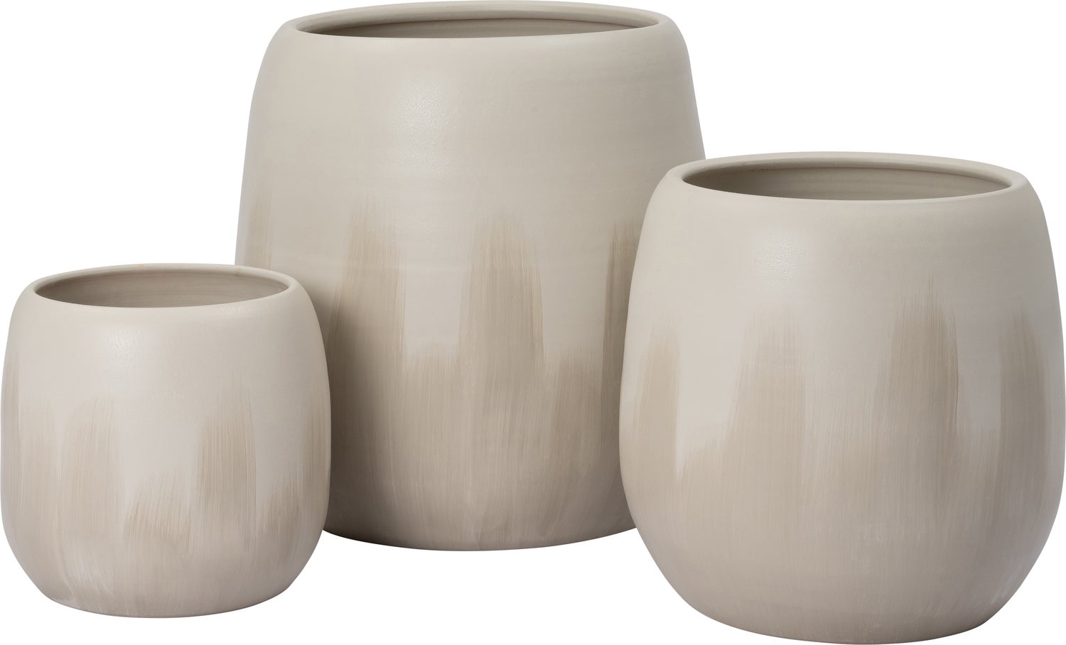 Intratuin bloempot Samra crème D 52 H 50 cm