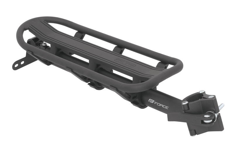 Force Bagagebærer til sadelpind 25,0-31,6 mm Aluminium