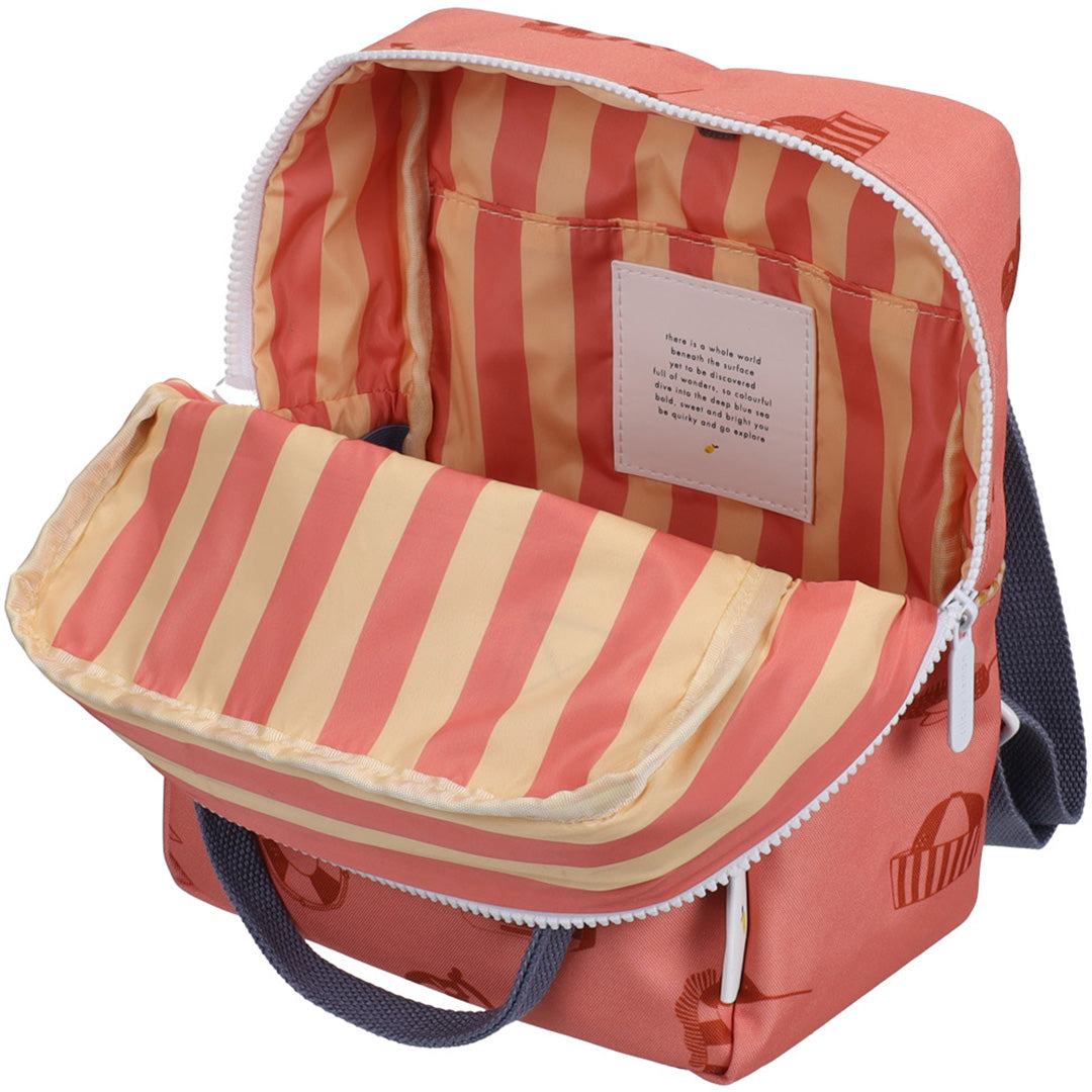 sticky lemon peuterrugzak special edition - coral pink - 26 cm