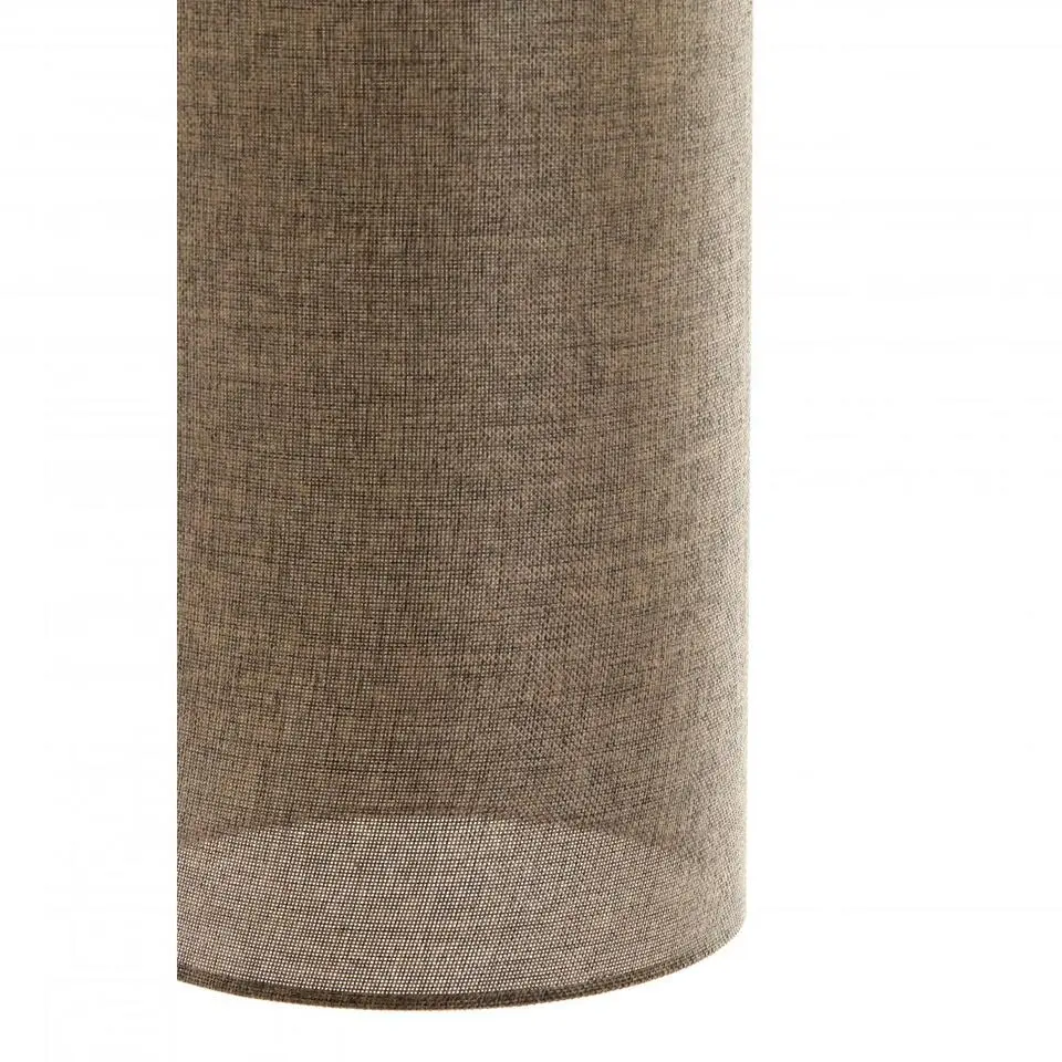 Vloerlamp Donio - Bruin - 33.5x28x155cm