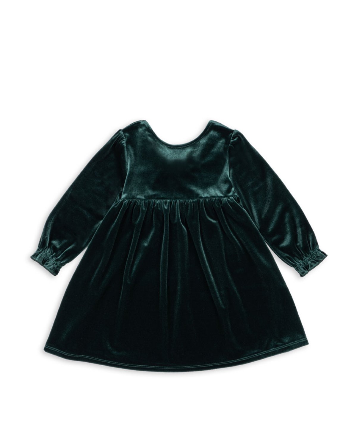 Kjole Barn – Resirkulert Polyester – Pine Grove / Dark Grønn