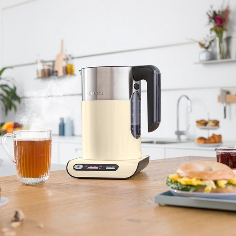 Bosch TWK8617P Styline - Waterkoker - Crème - TemperatureControl