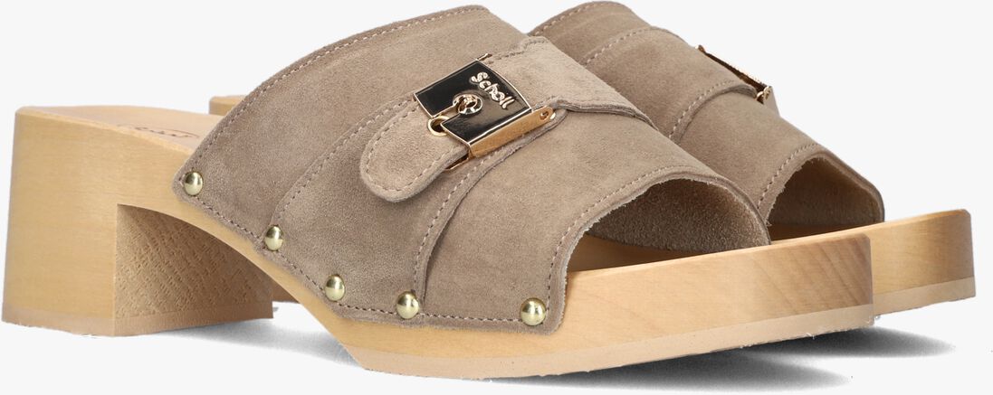 SCHOLL taupe scholl muiltjes pescura sarah
