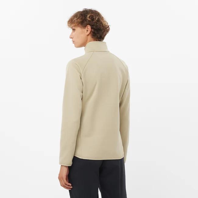 ESSENTIAL WARM  Midlayer-Jacke mit halbem Reißverschluss Damen
