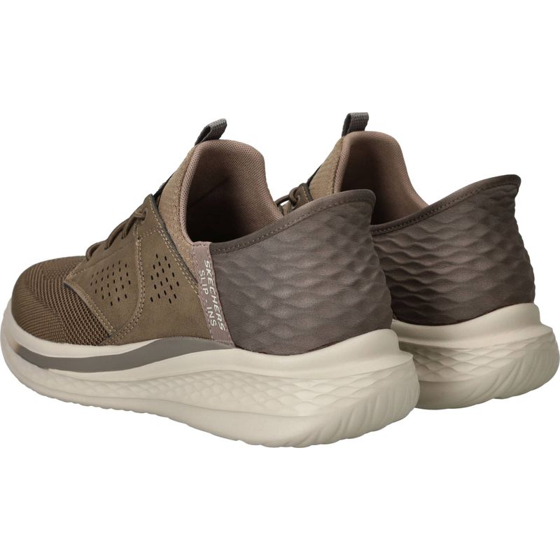 Skechers Slade Caster Slip-Ins Relaxed Fit Sneakers Groen Heren