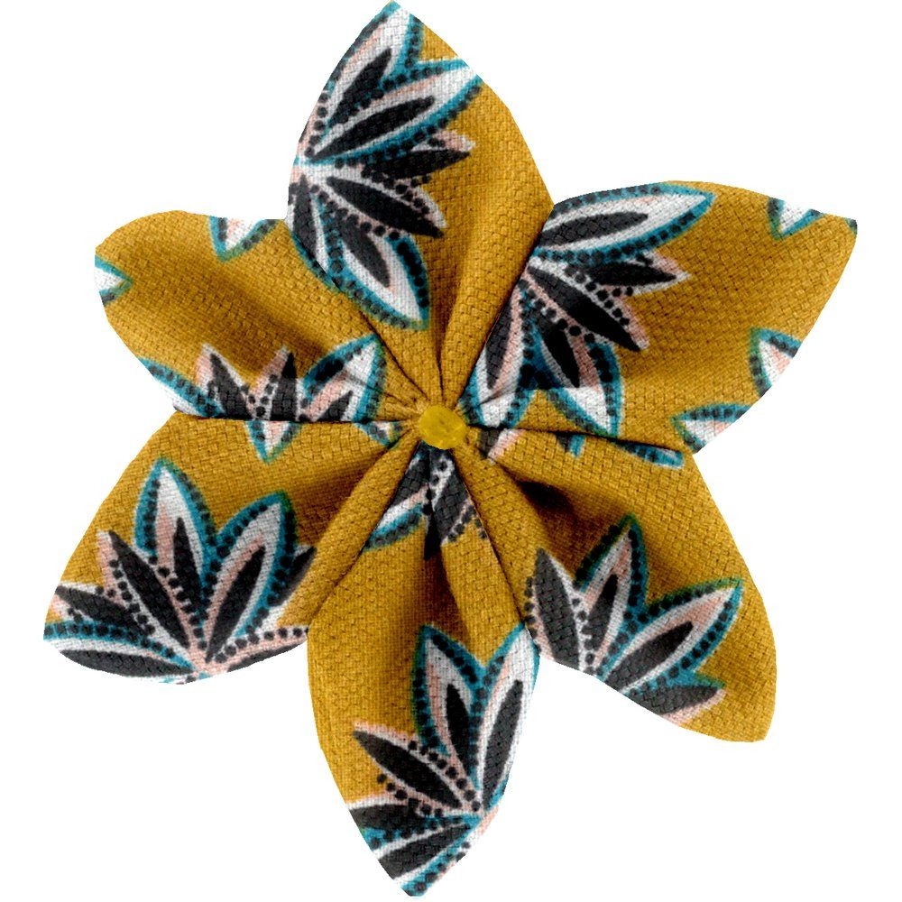 Barrette Fleur Étoile 4 Etoile Anisée