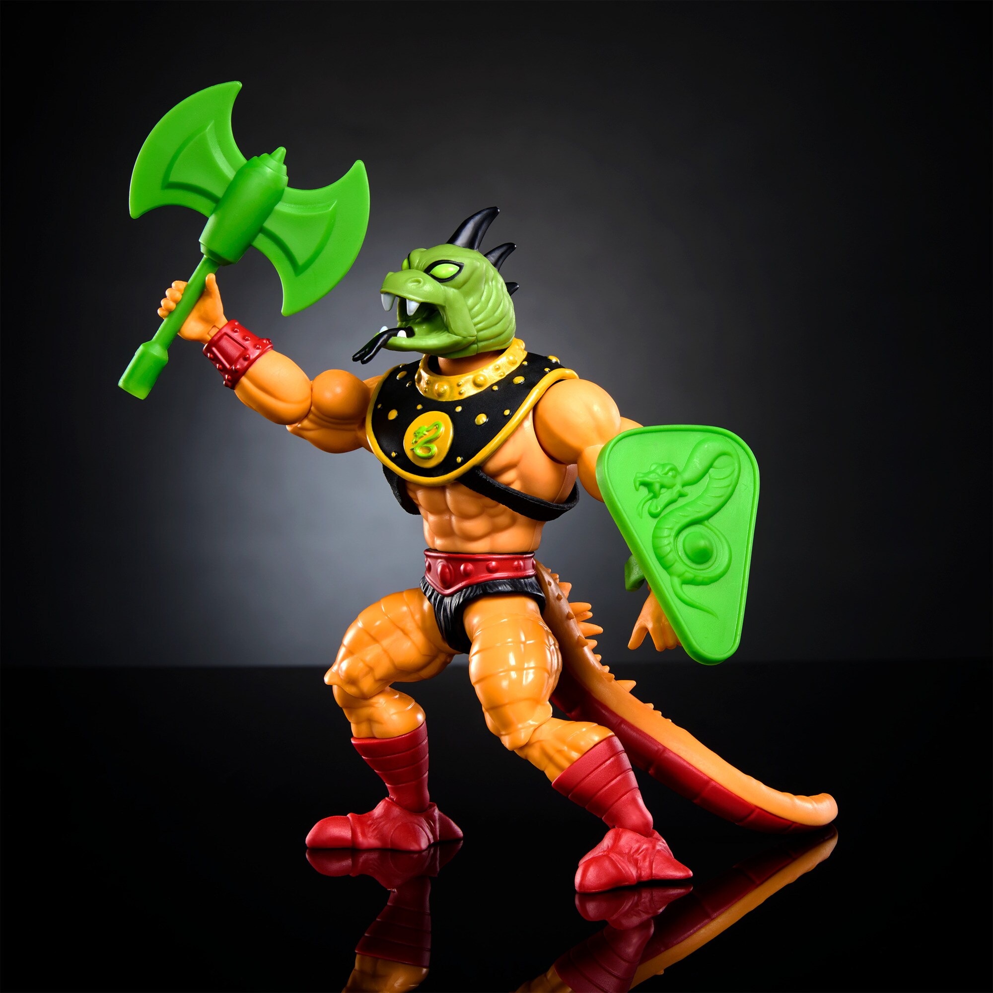 Mattel Spielfigur Masters of the Universe Origins Reptilax