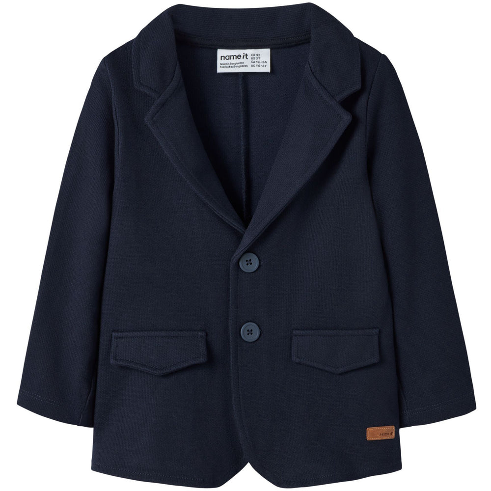 Køb Name It Navy Blazer Nmmrobino Sweat Blazer Unb