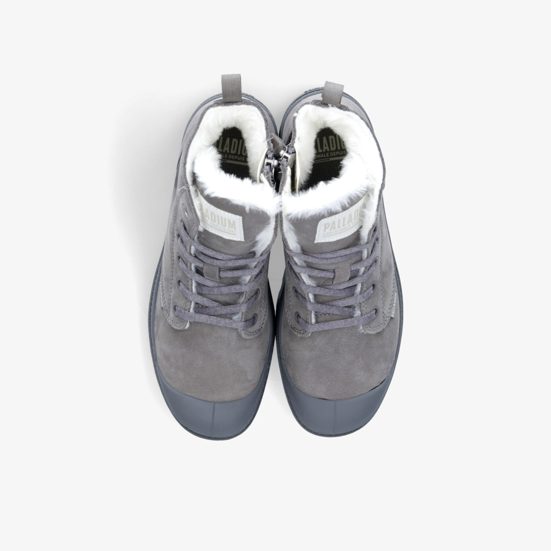 PALLADIUM Pampa HI ZIP WL Damen Winter Boots grau