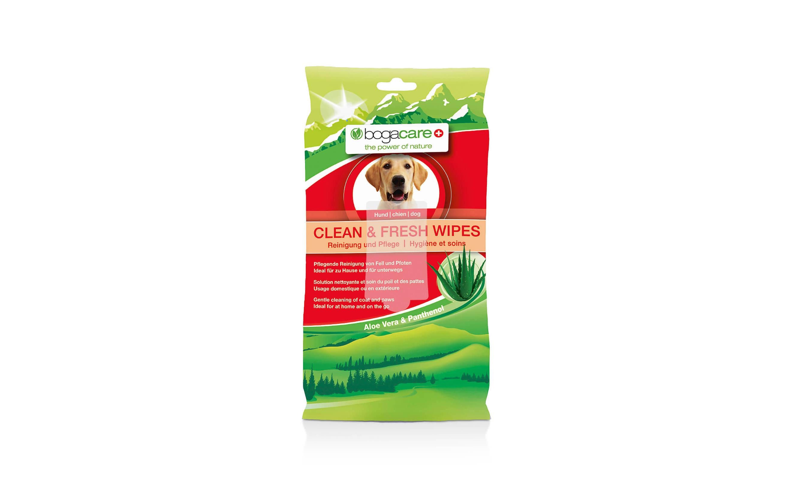 Fell- und Pfotenreinigung Clean & Fresh Wipes 15 StückPfoten- und Fellpflege für Hunde