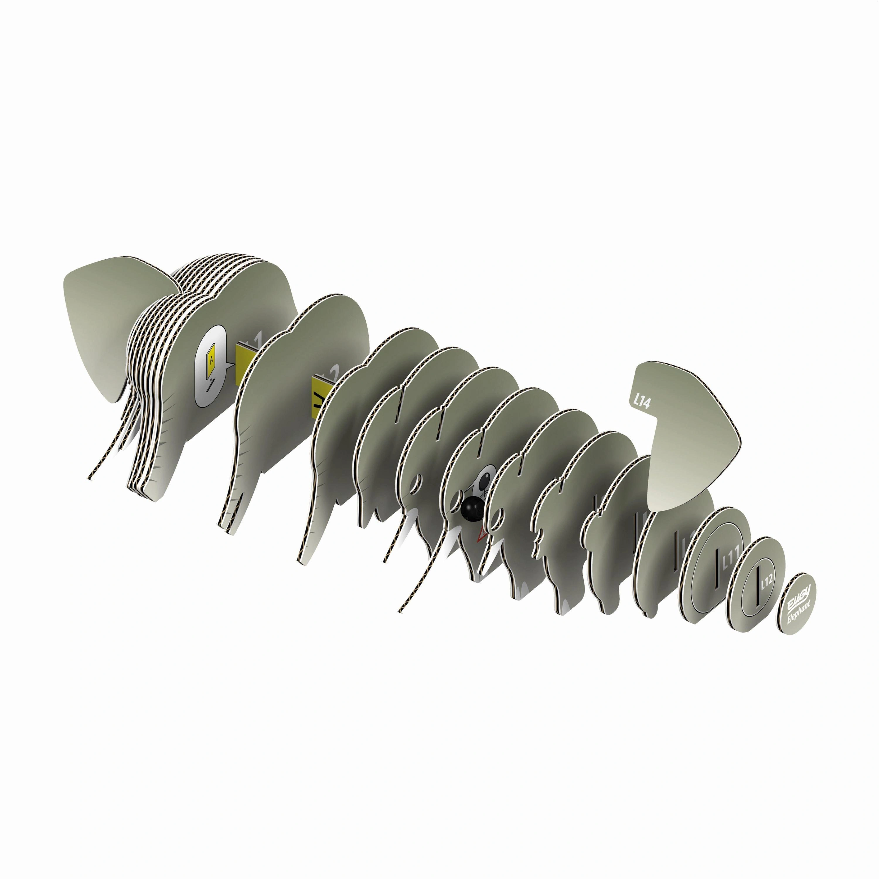 3D Bastelset Elefant