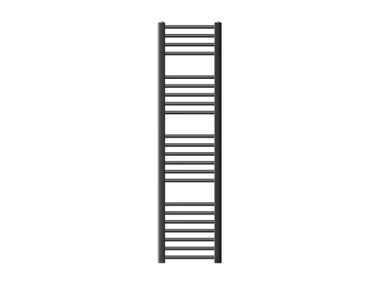 Radiateur Design Sahara, 300 x 1400 mm, Anthracite, Connexion Latéral, Forme Droit