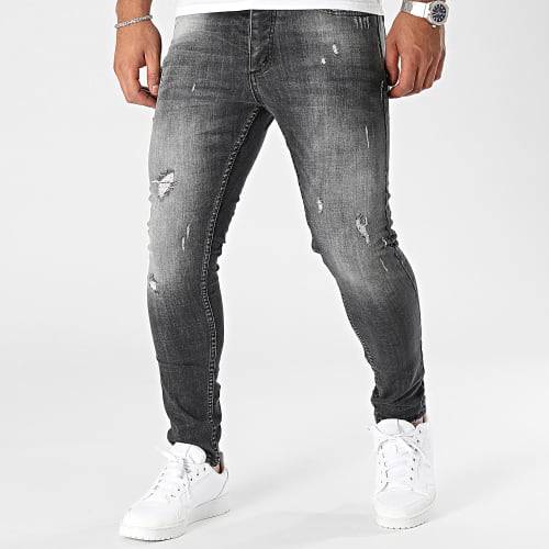 Jean Skinny Gris Anthracite