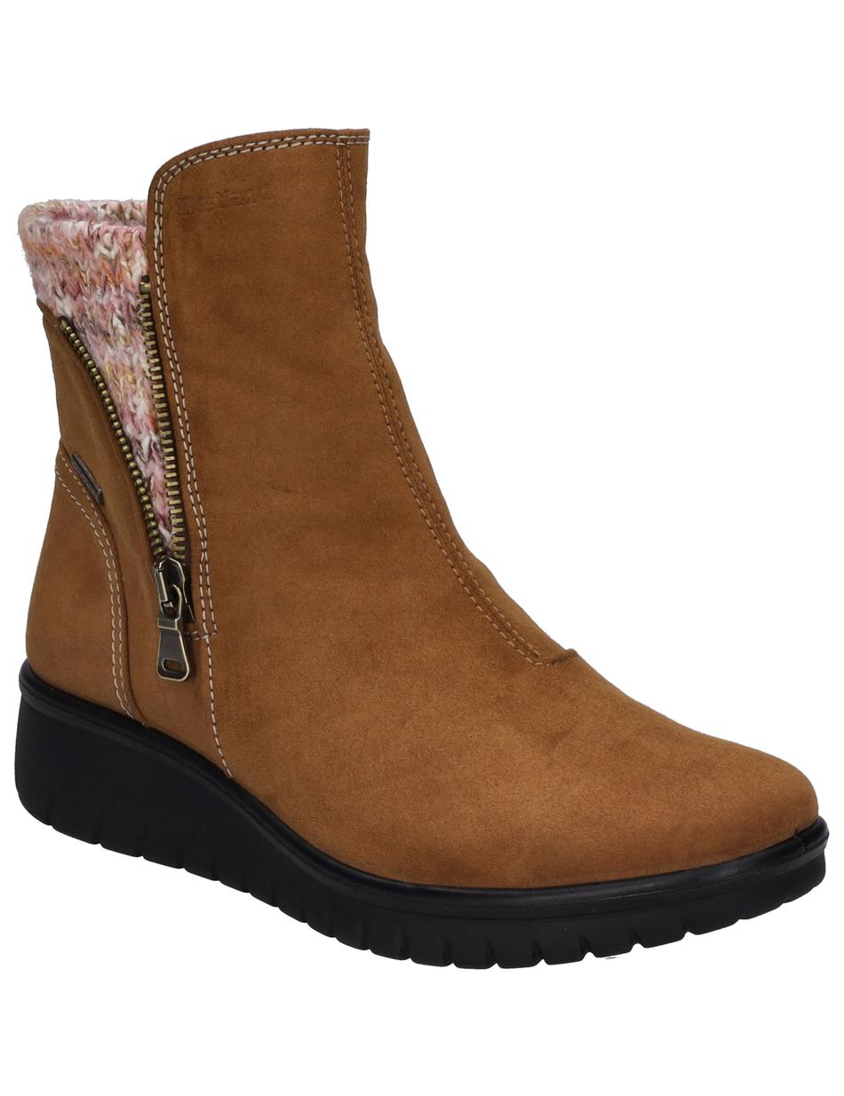 Stiefelette Calais 90, camel-kombi