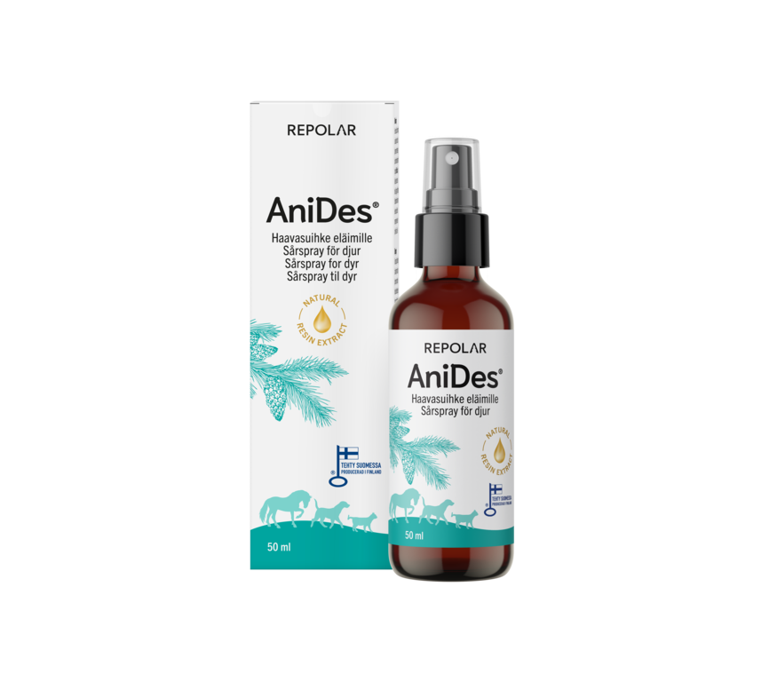 AniDes sårspray til dyr 50 ml